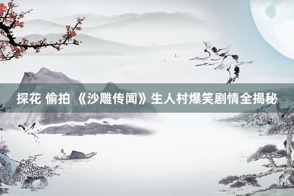 探花 偷拍 《沙雕传闻》生人村爆笑剧情全揭秘